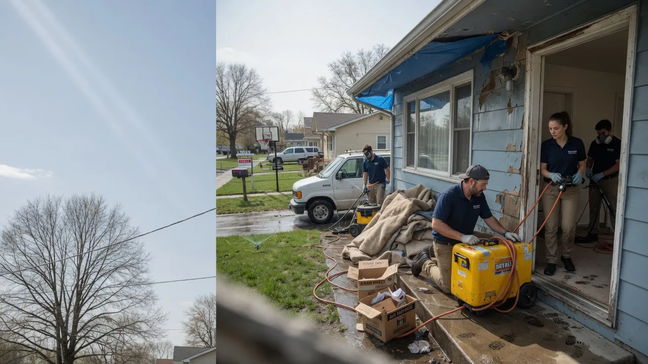 Basement Flood Cleanup in Madisonville, TX near me